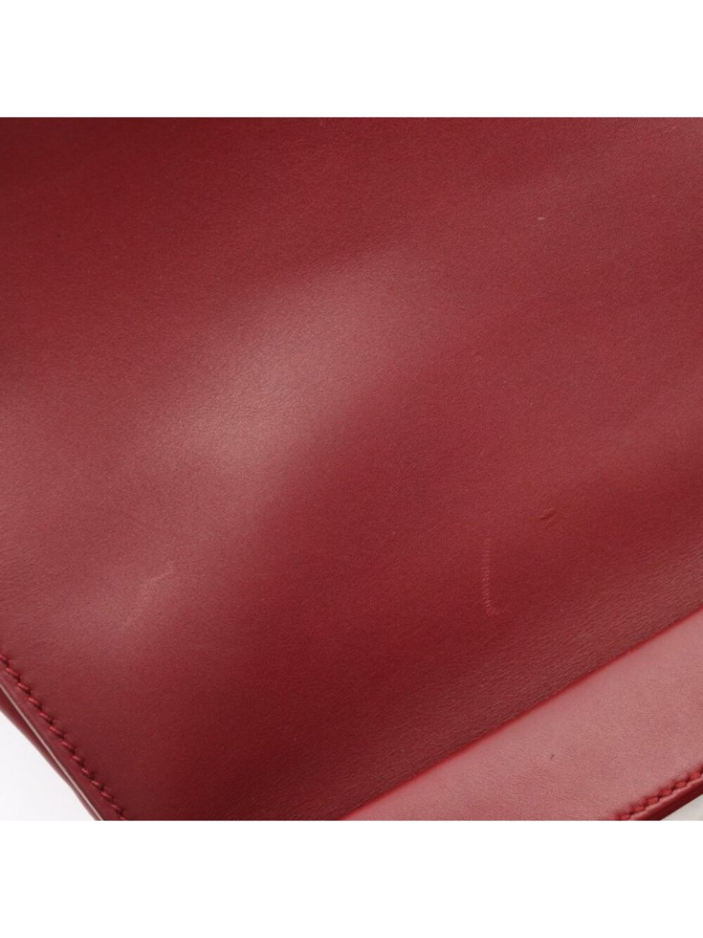 Gucci Bordeaux Leather Handbag a with Pouch - Picture 8 of 11